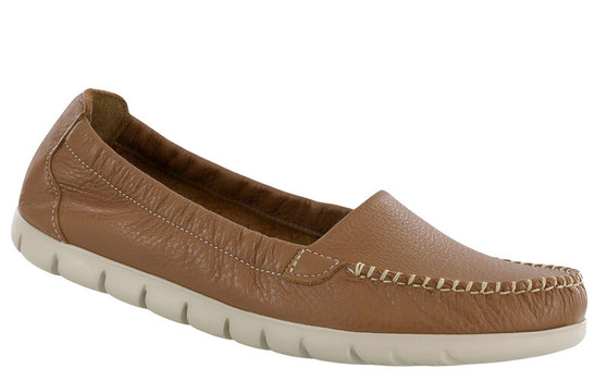 SAS Women's Sunny Slip On Loafer in Pecan Brown