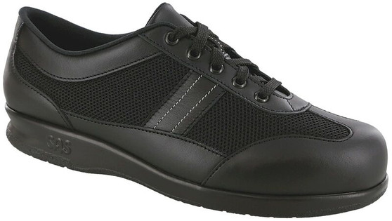 SAS Women's FT Mesh Walking Shoe in Black