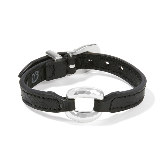 Brighton Timeless Link Bandit Bracelet in Black