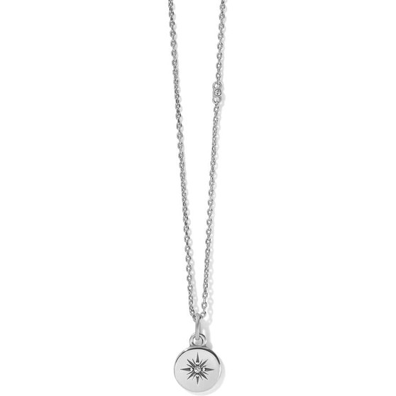 Brighton Voyage Mini Compass Necklace