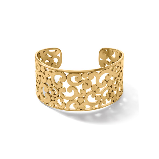 Brighton Contempo Wide Cuff Bracelet in Gold