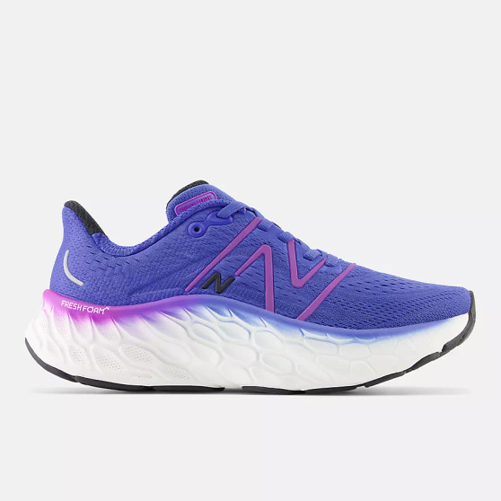 New Balance Women's Fresh Foam X More v4 in Blue Pink