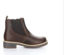 Bos. & Co. Women's Waterproof Corrin Zip Up Ankle Boot Brandy