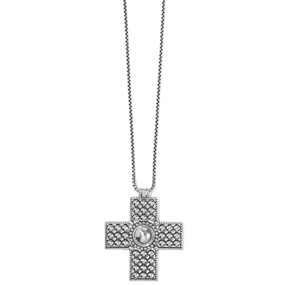 Brighton Pretty Tough Cross Necklace