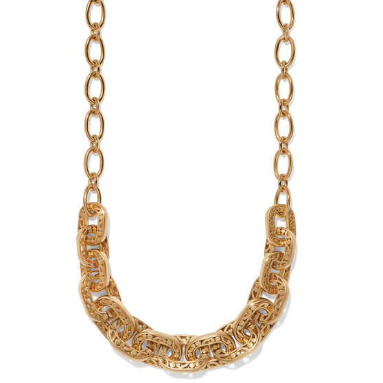 Brighton Contempo Linx Necklace in Gold