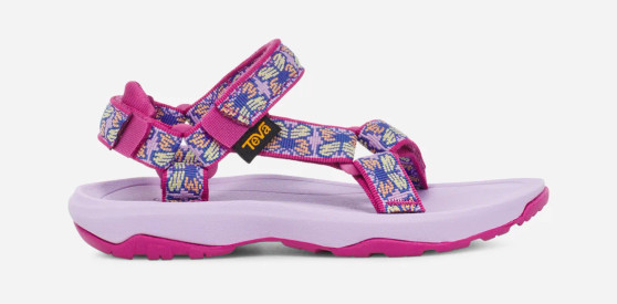 Teva Children's Hurricane XLT 2 in Butterfly Pastel Lilac