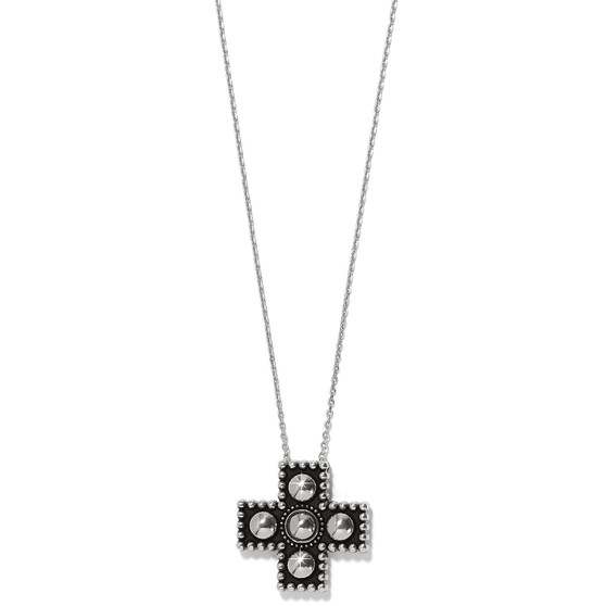 Brighton Pretty Tough Small Cross Necklace