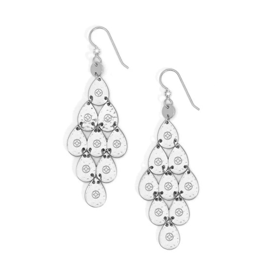 Brighton Palm Canyon Teardrop French Wire Earrings in Silver Brighton Palm Canyon Teardrop French Wire Earrings in Silver