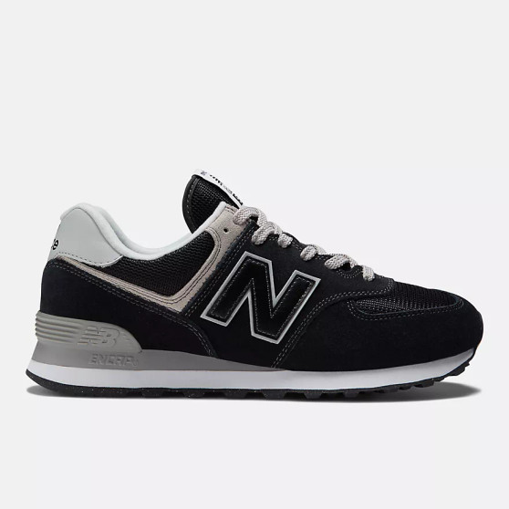 New Balance Men's 574 Core in Black and White