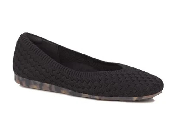 Ros Hommerson Women's Niki in Black Woven Knit