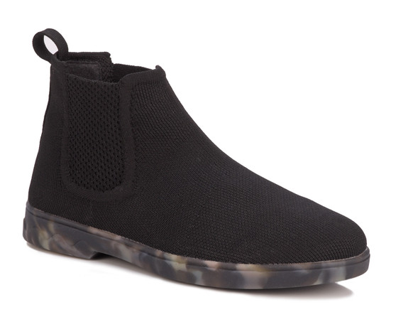 Ros Hommerson Women's Grady Boot in Black Knit