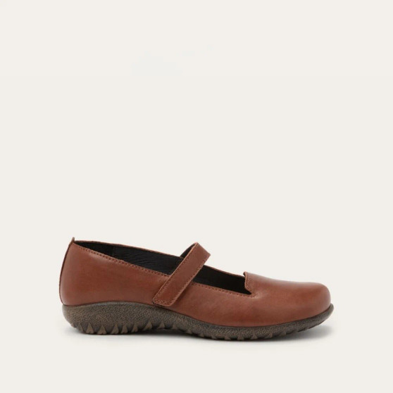 Naot Women's Purini in Chestnut Soft Leather