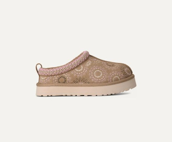 UGG Kids Tazz Sun Stitch in Mustard Seed