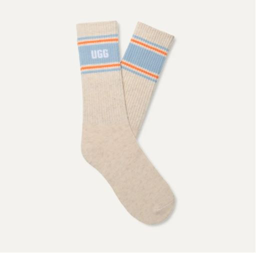 Ugg Women's Jedlyn Varsity Crew Sock Nimbus Heather