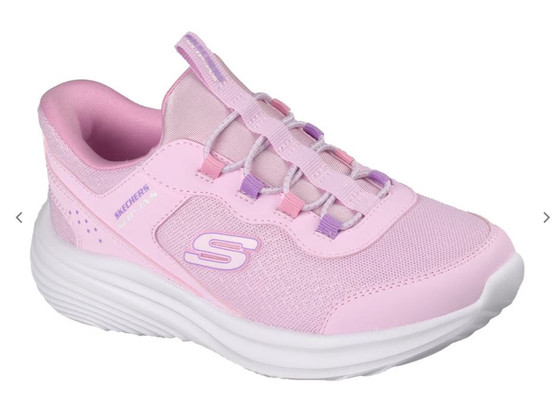 Skechers Girls Slip-ins: Bounder Pro in Light Pink