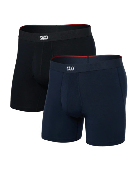 Saxx Vibe Xtra Soft Comfort (2 Pack) in Black and Navy