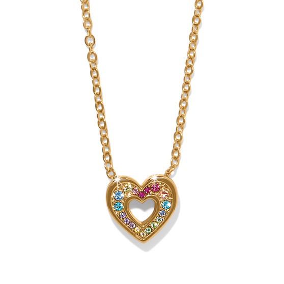 Brighton Enchanting Gem Heart Necklace