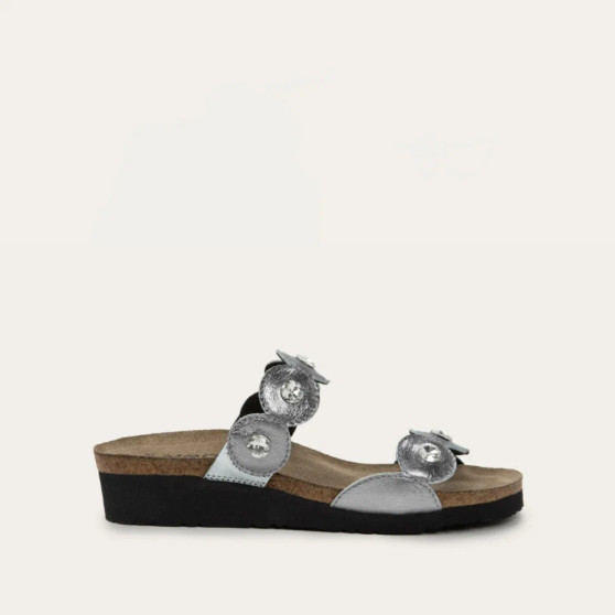 Naot Women's Hailey Sandal in Dark Pewter