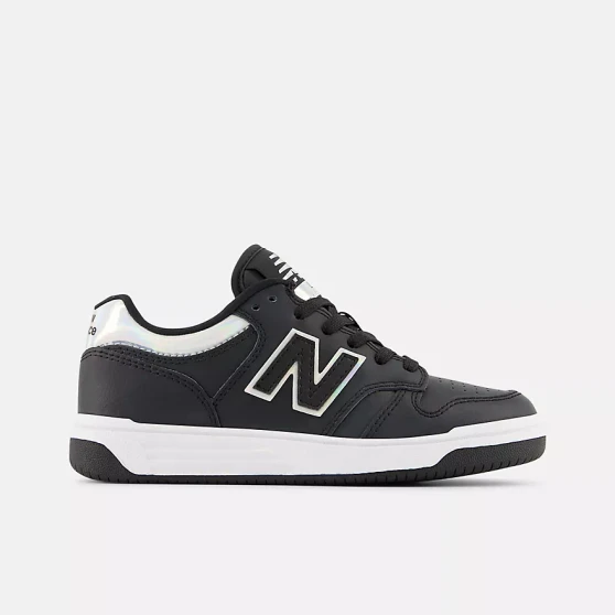 New Balance Girls Lifestyle  Kids 480 in Black and White
