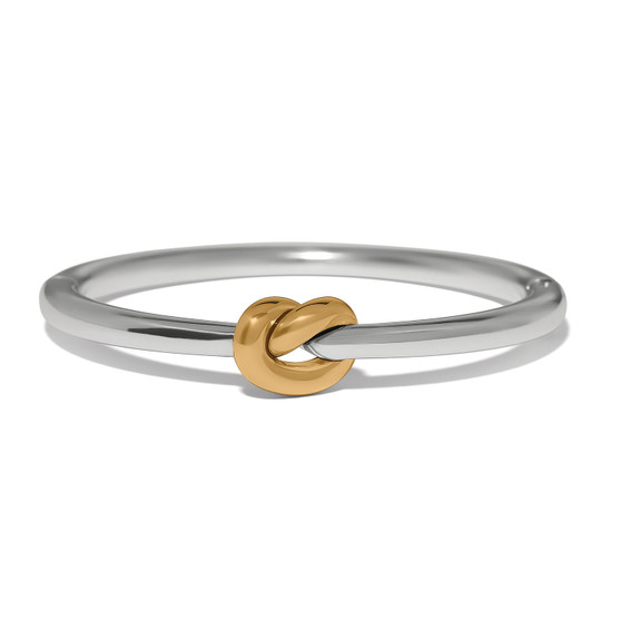 Brighton Interlok Single Knot Hinged Bangle