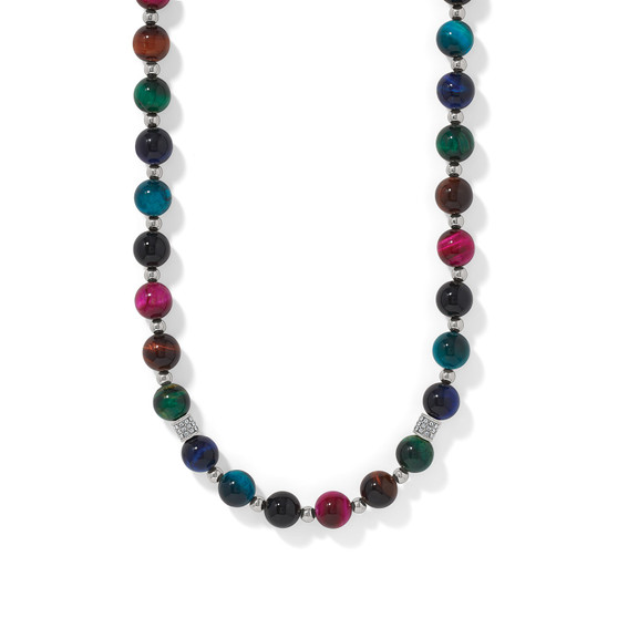 Brighton Meridian Petite Stellar Necklace in Silver-Multi