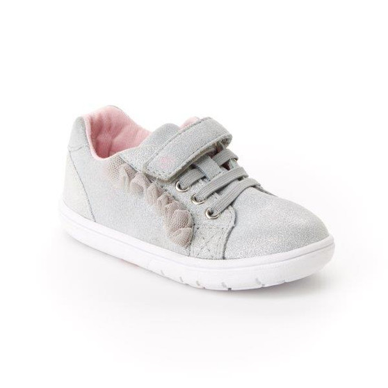 Stride Rite Toddler's SRTech Nora Sneaker in Silver