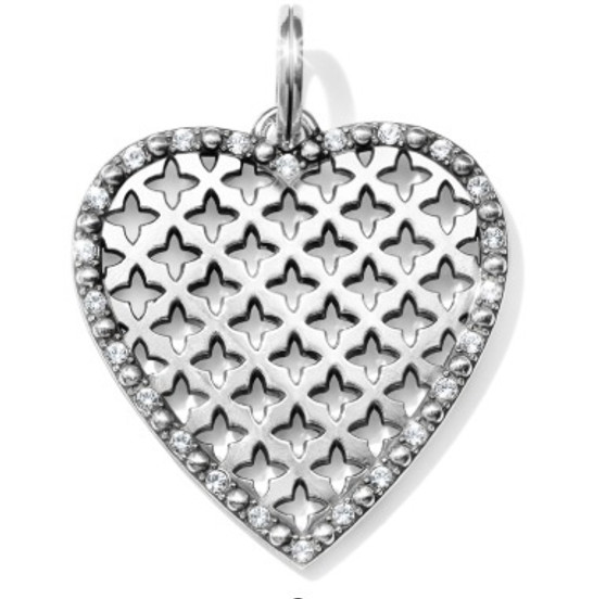 Brighton Trellis Heart Amulet