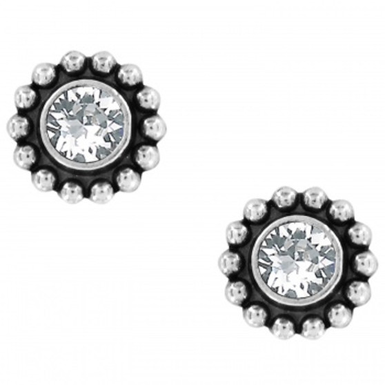 Brighton Twinkle Mini Post Earrings in Silver