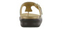 SAS Women's Sanibel T-Strap Slide Sandal in Shiny Gold
