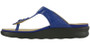 SAS Women's Sanibel T-Strap Slide Sandal in Weave Sapphire