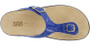 SAS Women's Sanibel T-Strap Slide Sandal in Weave Sapphire
