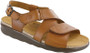 SAS Women's Huggy Cross Strap Sandal in Caramel