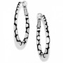 Brighton Pebble Oval Hoop Earrings