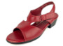 SAS Women's Suntimer Heel Strap Sandal in Red