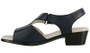 SAS Women's Suntimer Heel Strap Sandal in Navy