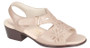 SAS Women's Sunburst Heel Strap Sandal in Cream