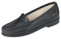 SAS Women's Simplify Slip On Loafer in Black