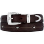 Brighton Men's Denver Diamond Belt in Brown