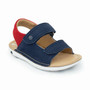 Stride Rite Toddler's srtech Valor Sandal in Navy/Red