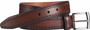 Johnston & Murphy Men's Perfed-Edge Belt in Mahogany