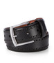 Johnston & Murphy Men's Perfed-Edge Belt in Black