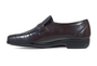 Florsheim Men's Riva Moc Toe Bit Loafer in Burgundy