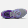 New Balance Children's Rave Run in Light Aluminum/Mirage Violet