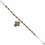 Brighton Via Delorosa Cross Bracelet in Silver-Gold