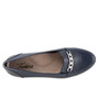 Trotters Women's Anastasia Slip On in Navy Lizard