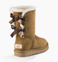 Ugg Women's Bailey Bow II Boot in Chestnut