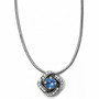 Brighton Eternity Knot Necklace in Blue