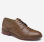 Johnston & Murphy Boy's Conard Cap Toe in Tan