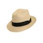 Scala Men's Panama Fedora Hat Napa in Natural