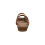 Aetrex Women's Jillian Braided Quarter Strap Sandal in Leopard